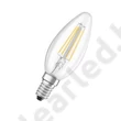 Kép 1/2 - Osram LED filament gyertya E14 4W 40W 2700K 470lm 1 év