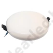 Kép 1/2 - LED panel beépíthető 10W kerek 4000K perem nélküli kivitel