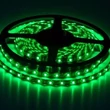 Kép 1/2 - LED szalag beltéri IP20 SMD3528 120LED 9,6W/m zöld
