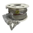 Kép 4/8 - Kültéri LED szalag COB 24V 12W 480L 4000K 10mm IP65 10 m / csom.