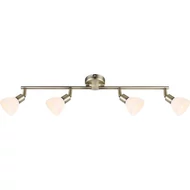 GLOBO 56045-4 mennyezeti lámpa, 4xG9, antik réz