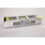 LED tápegység 12V DC IP20 200W szerelhető fémházas slim
