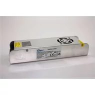 LED tápegység 12V DC IP20 360W szerelhető fémházas slim, ventillátorral