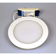 LED panel 12W kerek, beépíthető RGB+CCT fehér peremes