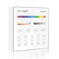 Fali RGB+CCT távirányító 4 zónás 2xAAA (B4) Fali RGB+CCT távirányító 4 zónás 2xAAA (B4)