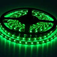 LED szalag beltéri IP20 SMD3528 120LED 9,6W/m zöld