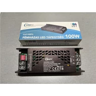 LED tápegység, fémházas 100W DC 12VIP20
