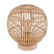 Bambusz asztali lámpa 1XE27 60W 230V