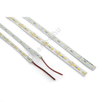 LED csík,merev beltéri IP20 SMD5630 72LED 22W/m hideg fehér 12mm