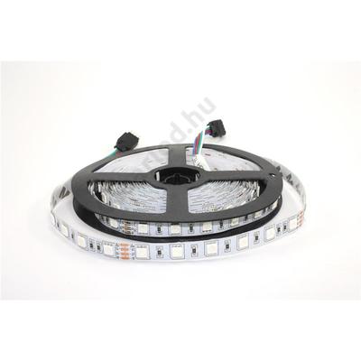 LED szalag 24V RGB beltéri IP20 SMD5050 60LED 14,4W/m