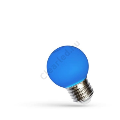 Spectrum LED WOJ11797 kisgömb E27 1W kék