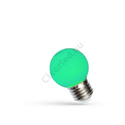 Spectrum LED WOJ11796 kisgömb E27 1W zöld