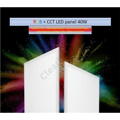 LED panel 40W RGB+CCT FUTL01