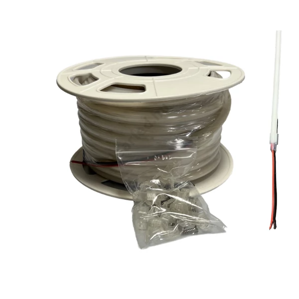 Kültéri LED szalag COB 24V 12W 480L 2700K 10mm IP65 10 m / csom