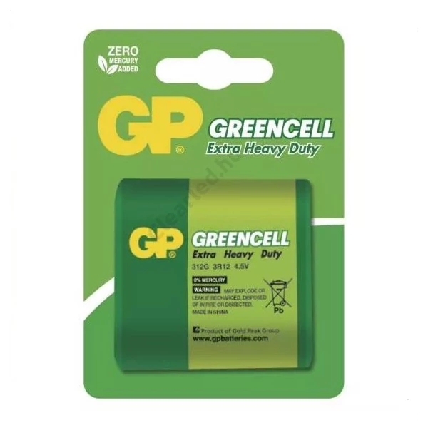 GP B1261 GREENCELL lapos elem, 3R12