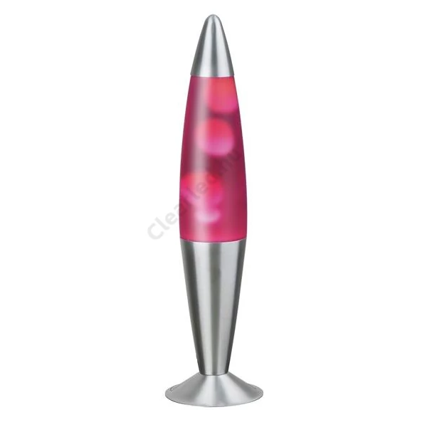 Rábalux 4108 Lollipop2 lávalámpa fehér-rózsaszin