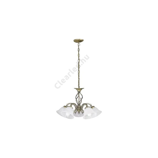 RABALUX 7135 Beckworth, 5 ágú függeszték, D55cm E14 5x40W