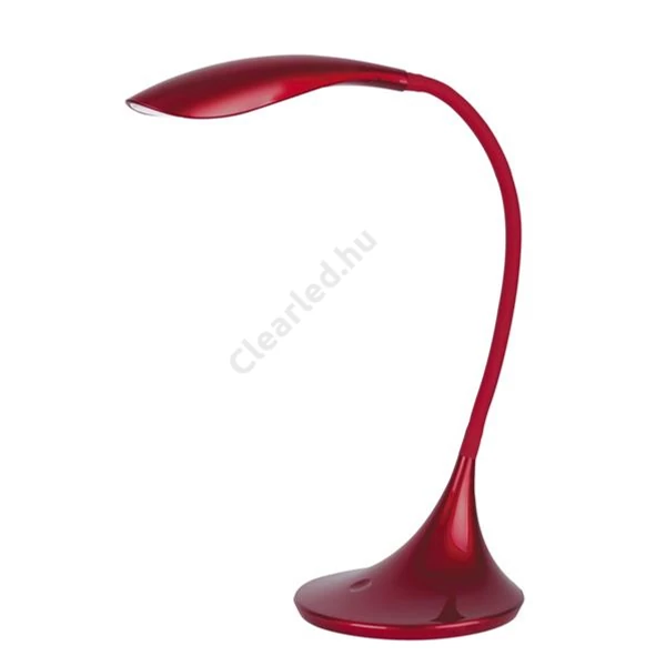 Rábalux 4165 Dominic, LED íróasztali lámpa LED 4,5w metál piros