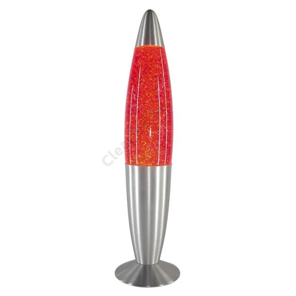 Rábalux 4116 Glitter mini lávalámpa piros