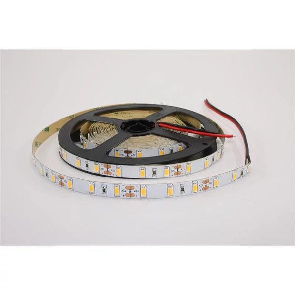 LED szalag beltéri IP20 SMD5630 60LED 18W/m meleg fehér