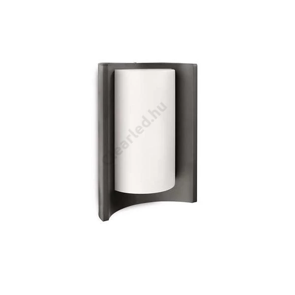 PHILIPS 16404/93/16 MEANDER kültéri fali lámpa, antracit,1x20W