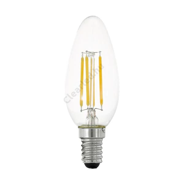 EGLO 11753 E14 4W C35 filament gyertya meleg fehér dim. 3 step