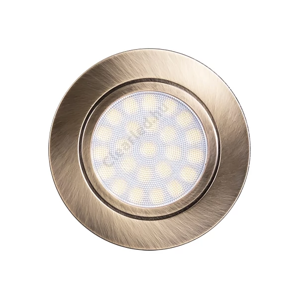 Ultralux LED bútorlámpa matt sárgaréz 4W 330lm IP44 4200K