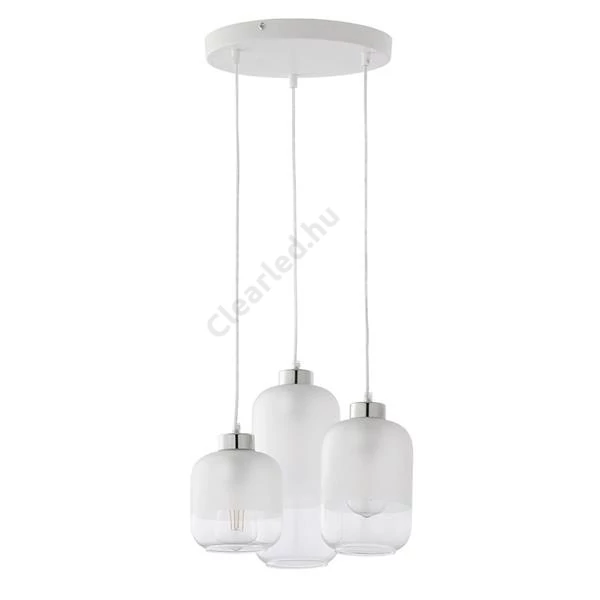 TK Lighting MARCO silver III függeszték