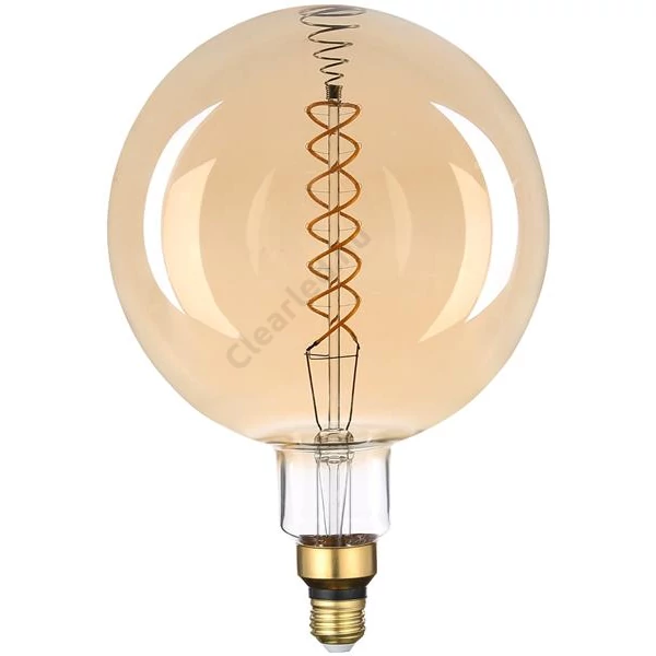 Avide LED Jumbo filament NOWRA 200x300mm Amber 8W E27 2400K DIMM