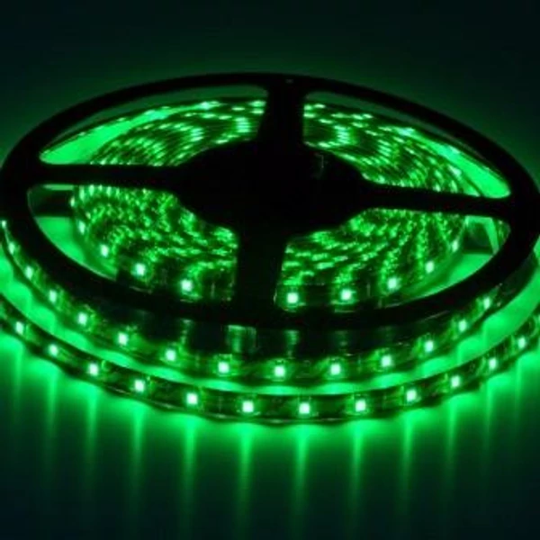 LED szalag beltéri IP20 SMD3528 120LED 9,6W/m zöld
