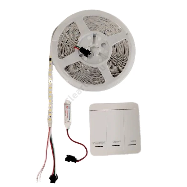 LED szalag távirányítóval 7W/m DC 24V 4000K 800lm IP20 10 méter