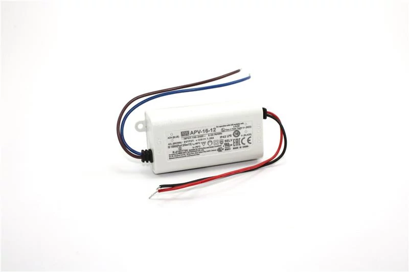 Mean Well APV-16-12 LED tápegység 15W műanyagházas