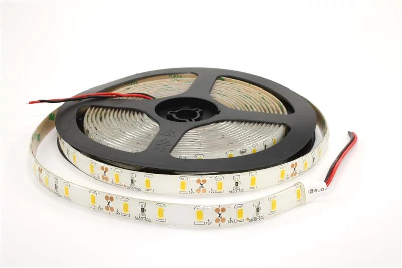 LED szalag kültéri IP54 SMD5630 60LED 18W/m meleg fehér