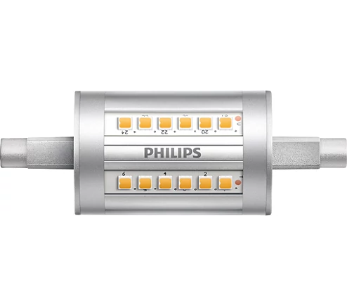 PHILIPS R7s LED linear 7,5W-60W, 830, 950lm