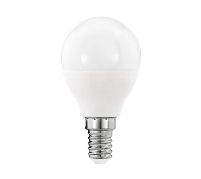 EGLO 11648 E14 kisgömb 5,5W meleg fehér dimm.