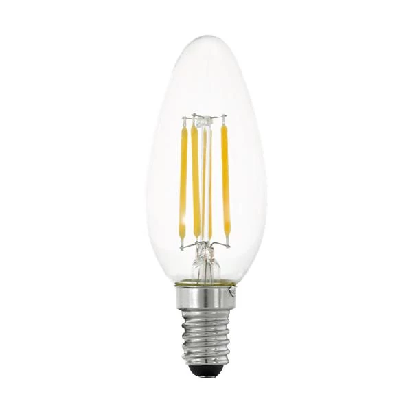 EGLO 11753 E14 4W C35 filament gyertya meleg fehér dim. 3 step