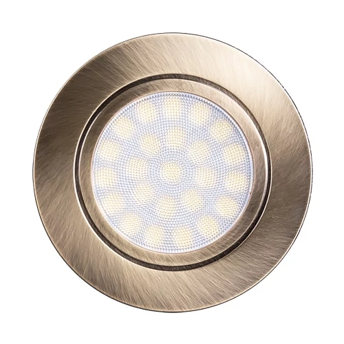 Ultralux LED bútorlámpa matt sárgaréz 4W 330lm IP44 4200K