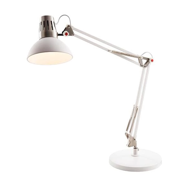 LUXERA N50070107 RUDY asztali lámpa E27 fehér