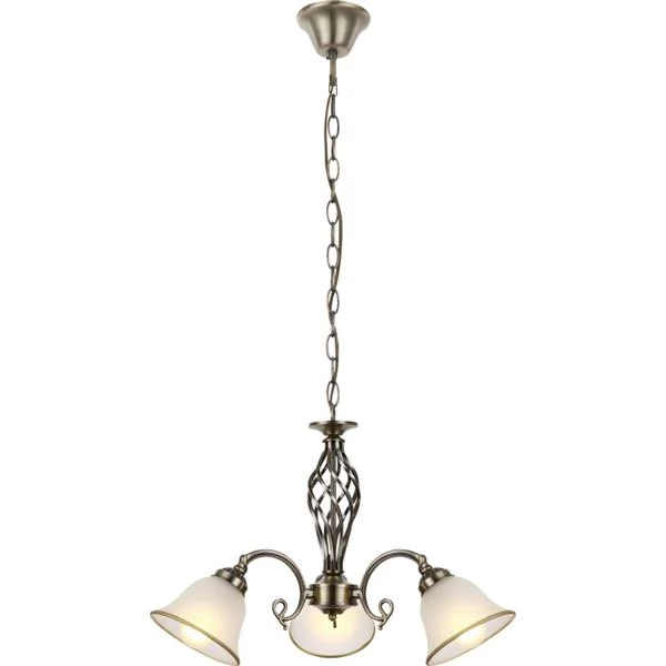Globo 60208-3 ODIN csillár antik bronz 3xE27