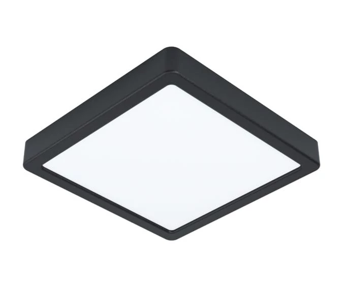 EGLO 99244 FUEVA 5 - falon kívüli LED panel, 16,5W, négyzetes, fekete