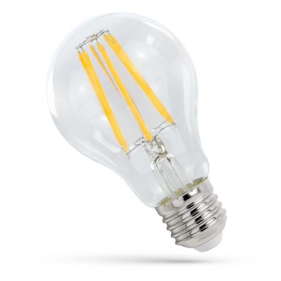 Spectrum LED WOJ14075 LED filament körte, E27 9W WW